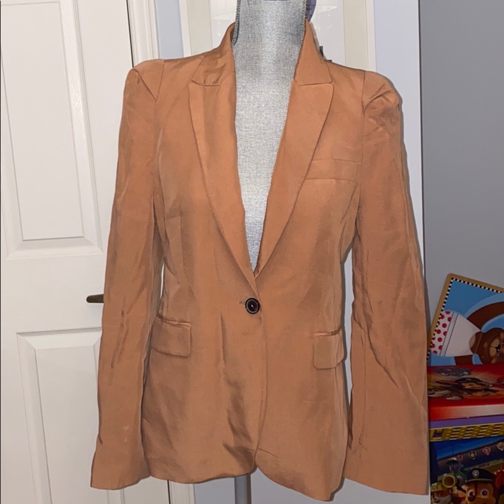 Zara Dark Tan Blazer